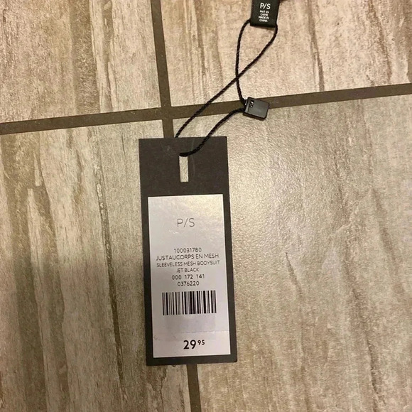 NwT - black body suit  - Size Small - Dynamite - Picture 4 of 6